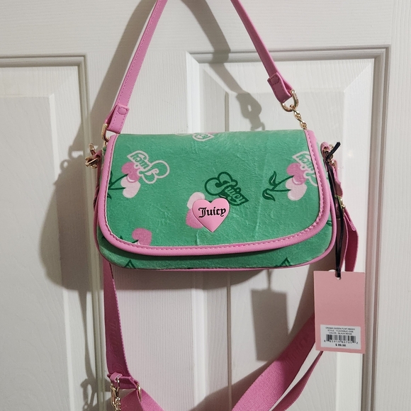 Juicy Couture Handbags - Juicy Couture Retro Juicy Cherry Crossbody NWT